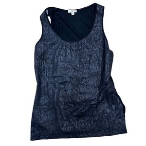 Blank tank with leather look